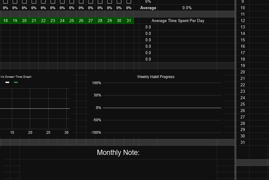 THE CONSISTENCY DASHBOARD